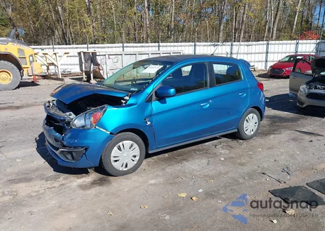 2017 Mitsubishi Mirage Es из США, поврежденный, VIN ML32A3HJ1HH017121